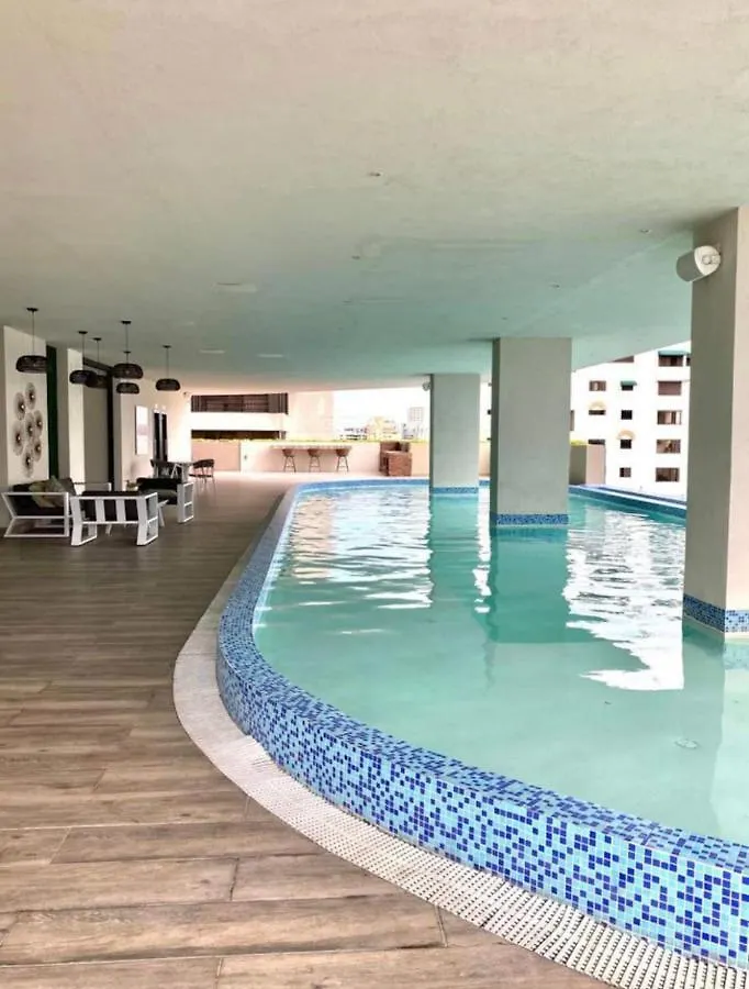 Apartment Deluxe Suite 1 Bdr City Ocean View, Pool And Gym Santo Domingo