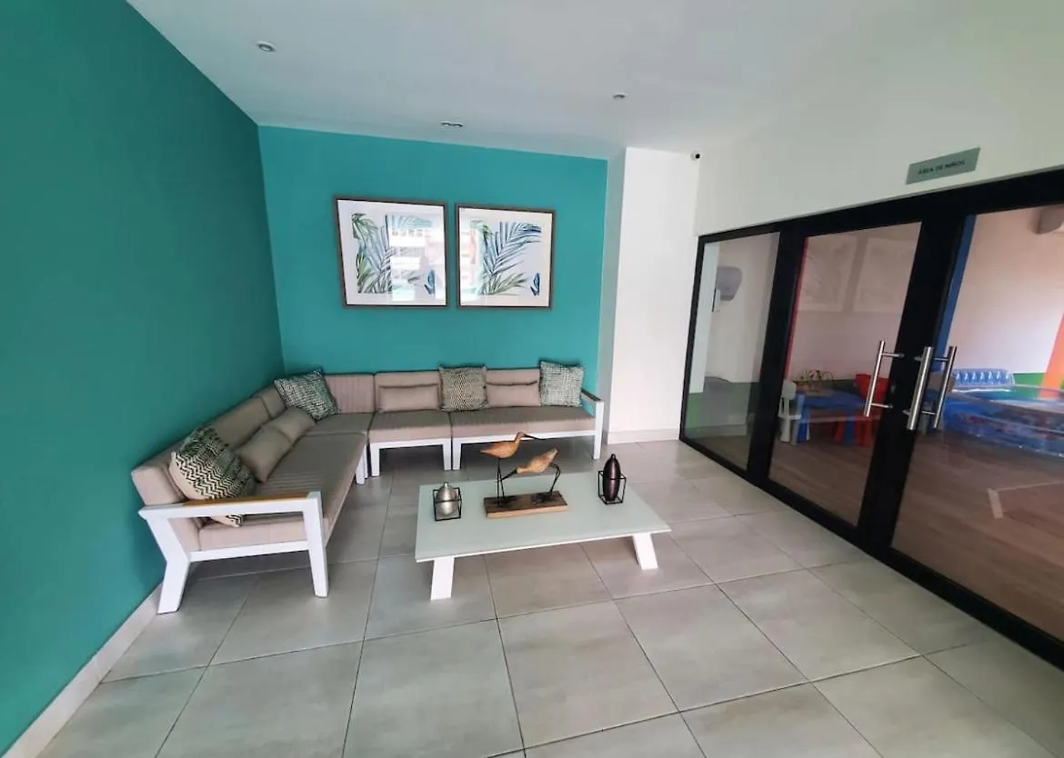 Deluxe Suite 1 Bdr City Ocean View, Pool And Gym Santo Domingo Apartment