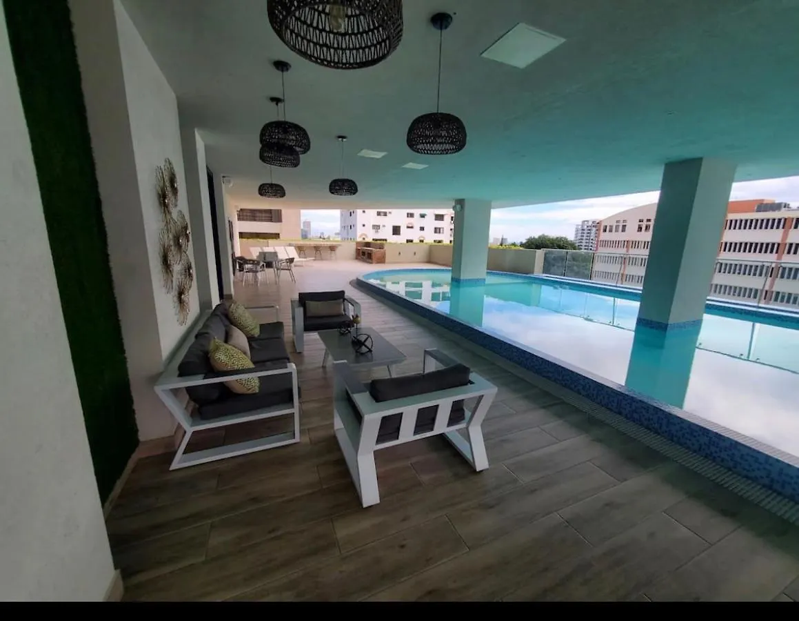 Deluxe Suite 1 Bdr City Ocean View, Pool And Gym Santo Domingo 0*,  Dominican Republic