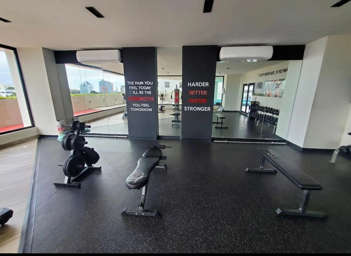 Deluxe Suite 1 Bdr City Ocean View, Pool And Gym Santo Domingo